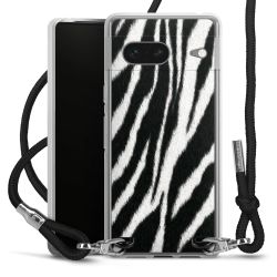 Carry Case Transparent Fabric black/silver