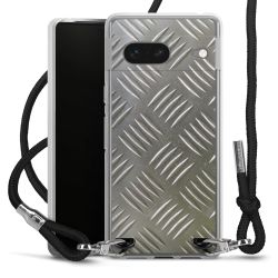 Carry Case Transparent Fabric black/silver