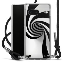 Carry Case Transparent Fabric black/silver