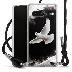 Carry Case Transparent Fabric black/silver