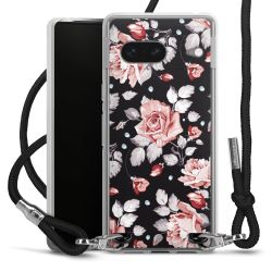 Carry Case Transparent Fabric black/silver