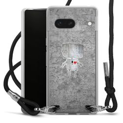 Carry Case Transparent Fabric black/silver