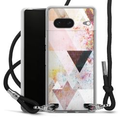 Carry Case Transparent Fabric black/silver