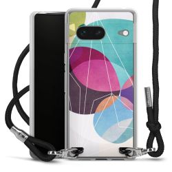 Carry Case Transparent Fabric black/silver