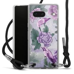 Carry Case Transparent Fabric black/silver