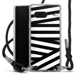 Carry Case Transparent Fabric black/silver