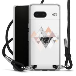 Carry Case Transparent Fabric black/silver