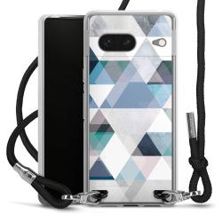 Carry Case Transparent Fabric black/silver