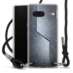 Carry Case Transparent Fabric black/silver