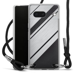 Carry Case Transparent Fabric black/silver