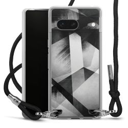 Carry Case Transparent Fabric black/silver