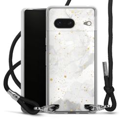 Carry Case Transparent Fabric black/silver