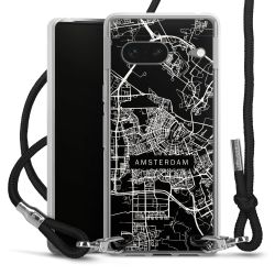 Carry Case Transparent Fabric black/silver