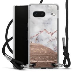 Carry Case Transparent Fabric black/silver