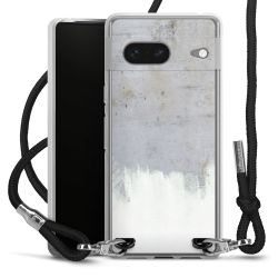 Carry Case Transparent Fabric black/silver