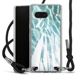 Carry Case Transparent Fabric black/silver