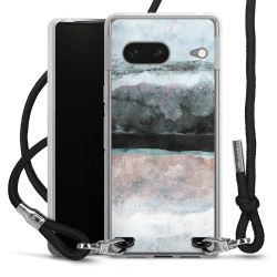 Carry Case Transparent Fabric black/silver