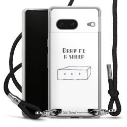 Carry Case Transparent Fabric black/silver