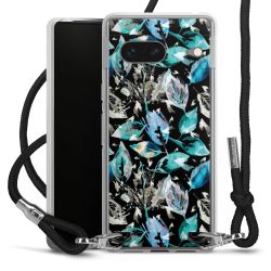 Carry Case Transparent Fabric black/silver