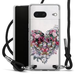 Carry Case Transparent Fabric black/silver