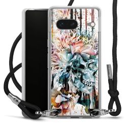 Carry Case Transparent Fabric black/silver