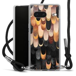 Carry Case Transparent Fabric black/silver