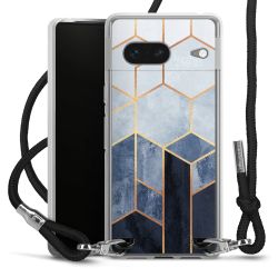 Carry Case Transparent Fabric black/silver