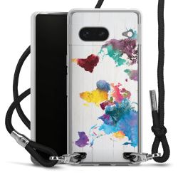 Carry Case Transparent Fabric black/silver