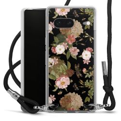 Carry Case Transparent Fabric black/silver