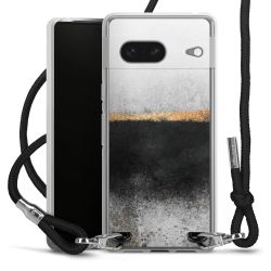 Carry Case Transparent Fabric black/silver