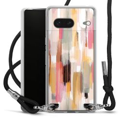 Carry Case Transparent Fabric black/silver