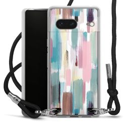 Carry Case Transparent Fabric black/silver