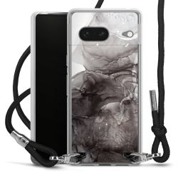 Carry Case Transparent Fabric black/silver