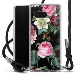 Carry Case Transparent Fabric black/silver