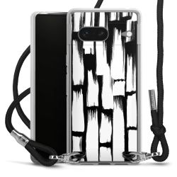 Carry Case Transparent Fabric black/silver