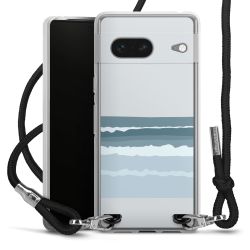 Carry Case Transparent Fabric black/silver