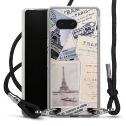 Carry Case Transparent Fabric black/silver