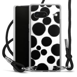 Carry Case Transparent Fabric black/silver