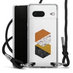 Carry Case Transparent Fabric black/silver