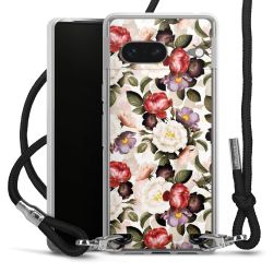 Carry Case Transparent Fabric black/silver