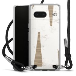 Carry Case Transparent Fabric black/silver