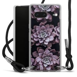 Carry Case Transparent Fabric black/silver