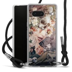 Carry Case Transparent Fabric black/silver