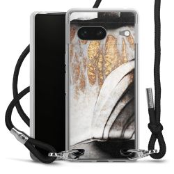 Carry Case Transparent Fabric black/silver