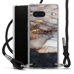 Carry Case Transparent Fabric black/silver