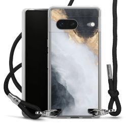 Carry Case Transparent Fabric black/silver