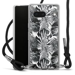 Carry Case Transparent Fabric black/silver