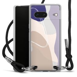 Carry Case Transparent Fabric black/silver