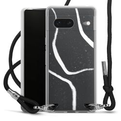 Carry Case Transparent Fabric black/silver