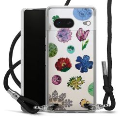 Carry Case Transparent Fabric black/silver